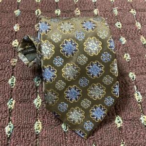 CANALI Fiery Floral Starburst Silk Luxury Neck-Tie Made In Italy